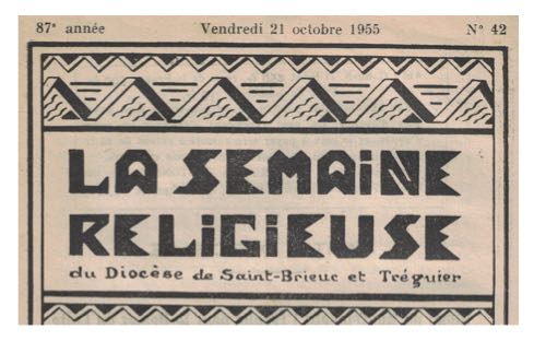 Semaine religieuse des CdN de 1955