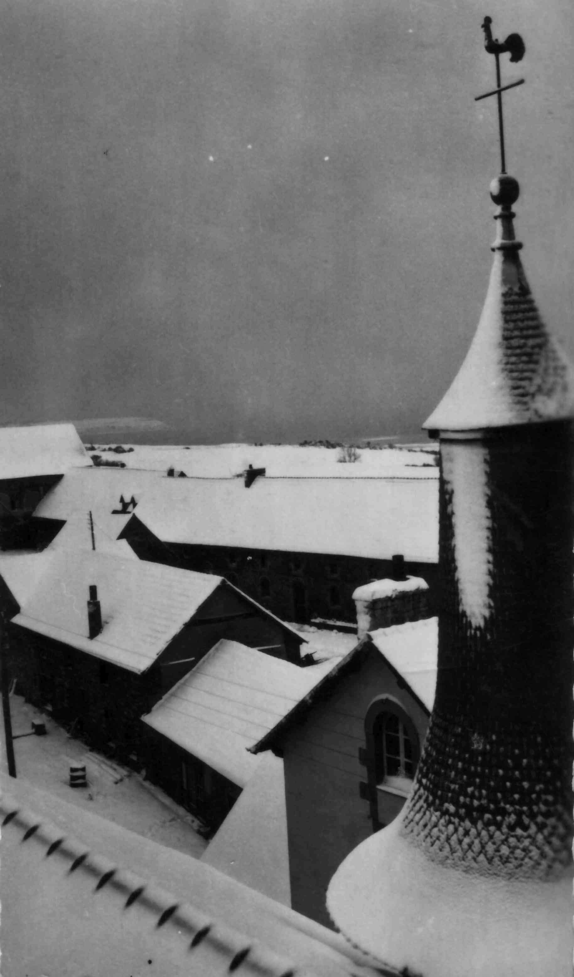 Saint-Ilan sous la neige